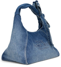 Load image into Gallery viewer, Denim shoulder bag
