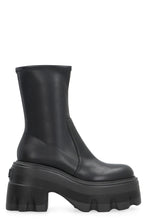 Load image into Gallery viewer, Faux leather ankle boots