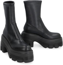 Load image into Gallery viewer, Faux leather ankle boots
