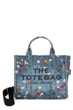 Load image into Gallery viewer, Small cotton Tote Trompe bag