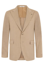 Load image into Gallery viewer, Two-piece set in mixed linen wool