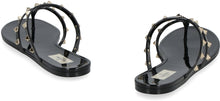 Load image into Gallery viewer, Valentino Garavani - Rockstud studded rubber flip-flop