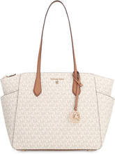 Load image into Gallery viewer, Marilyn all over logo canvas tote