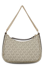 Load image into Gallery viewer, Jet Set Charm printed canvas shoulder bag