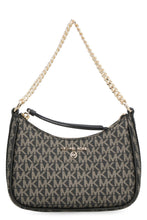 Load image into Gallery viewer, Jet Set Charm printed canvas shoulder bag