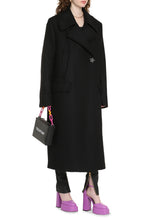 Load image into Gallery viewer, Double-breasted wool coat