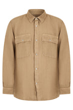 Load image into Gallery viewer, Long-sleeved linen shirt