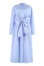 Load image into Gallery viewer, Cotton poplin shirtdress
