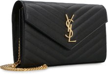 Load image into Gallery viewer, Cassandra Leather wallet on chain
