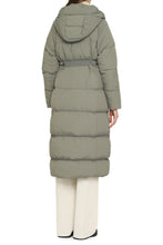 Load image into Gallery viewer, Marlow long hooded down jacket