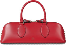 Load image into Gallery viewer, Rockstud E/W leather handbag