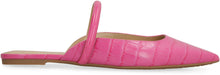 Load image into Gallery viewer, Jessa Flex leather pointy-toe slippers