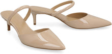 Load image into Gallery viewer, Jessa Flex patent pointy-toe mules