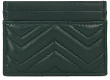 Load image into Gallery viewer, Leather card holder with logo