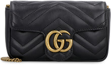 Load image into Gallery viewer, GG Marmont mini leather crossbody bag