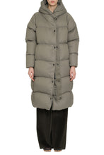 Load image into Gallery viewer, Rhoda long hooded down jacket