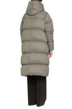 Load image into Gallery viewer, Rhoda long hooded down jacket