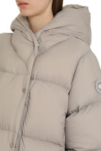 Load image into Gallery viewer, Rhoda long hooded down jacket