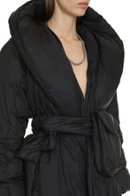 Load image into Gallery viewer, Elie Blanket long hooded down jacket