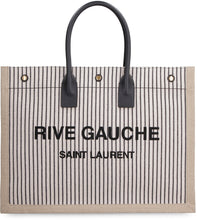 Load image into Gallery viewer, Rive Gauche canvas tote bag