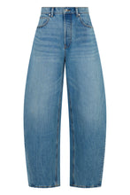 Load image into Gallery viewer, Denim wide-leg jeans