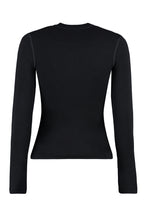 Load image into Gallery viewer, Logo patch long sleeve top