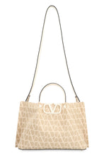 Load image into Gallery viewer, Valentino Garavani - Toile Iconographe Raffia tote bag