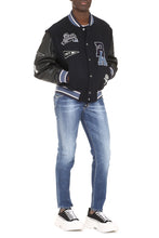 Load image into Gallery viewer, BOSS x Russell Athletic - Wool-blend bomber jacket