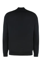 Load image into Gallery viewer, Sweater with zipper in virgin wool