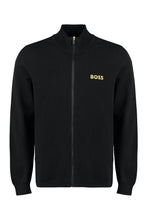 Load image into Gallery viewer, High collar zipped cardigan