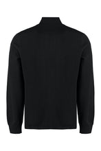 Load image into Gallery viewer, High collar zipped cardigan
