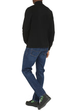 Load image into Gallery viewer, High collar zipped cardigan