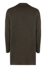 Load image into Gallery viewer, Single-breasted wool coat