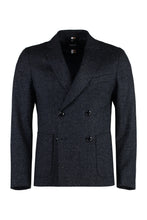 Load image into Gallery viewer, Double-breasted virgin wool jacket
