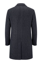 Load image into Gallery viewer, Single-breasted coat in wool and cashmere
