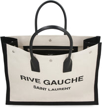 Load image into Gallery viewer, Rive Gauche canvas tote bag