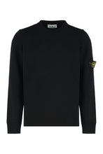 Load image into Gallery viewer, Sweater with a round neck in mixed wool