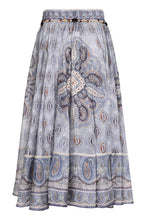 Load image into Gallery viewer, Vitali printed silk skirt