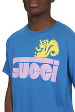 Load image into Gallery viewer, Cotton crew-neck T-shirt