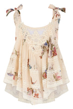Load image into Gallery viewer, Mini dress in cotton and silk blend