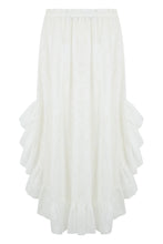 Load image into Gallery viewer, Long skirt with ruffles