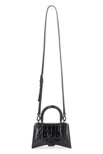 Load image into Gallery viewer, Hourglass XS croco-print leather bag
