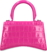 Load image into Gallery viewer, Hourglass XS croco-print leather bag