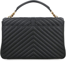 Load image into Gallery viewer, College quilted leather bag