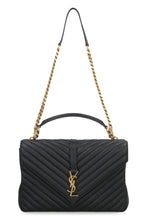 Load image into Gallery viewer, College quilted leather bag