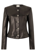 Load image into Gallery viewer, Slim fit leather jacket