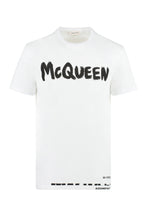Load image into Gallery viewer, Cotton crew-neck T-shirt