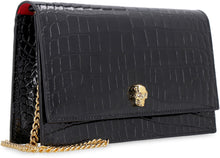 Load image into Gallery viewer, Skull leather crossbody bag