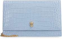 Load image into Gallery viewer, Skull printed leather crossbody bag