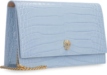 Load image into Gallery viewer, Skull printed leather crossbody bag